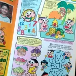 Cebolinha na 1ª Série Número 23 Ilustração Divertida