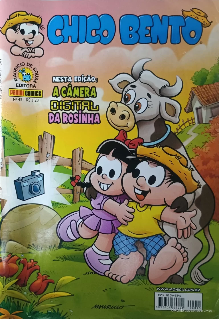 Gibi Chico Bento Edição n°45 Panini Comics