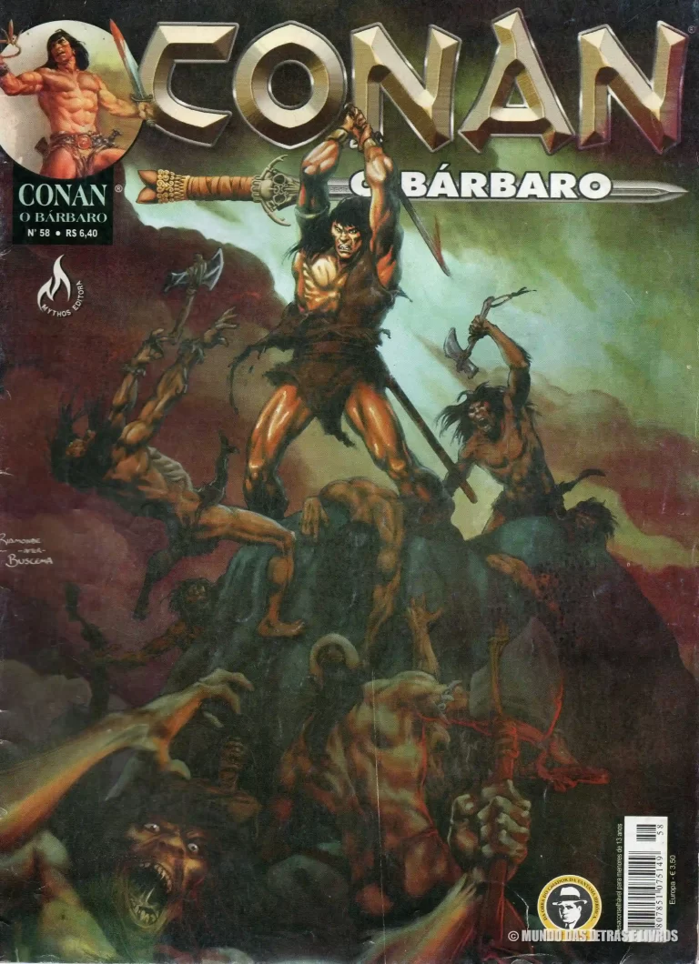 Conan, O Bárbaro Edição n°58 Mythos editora (1)
