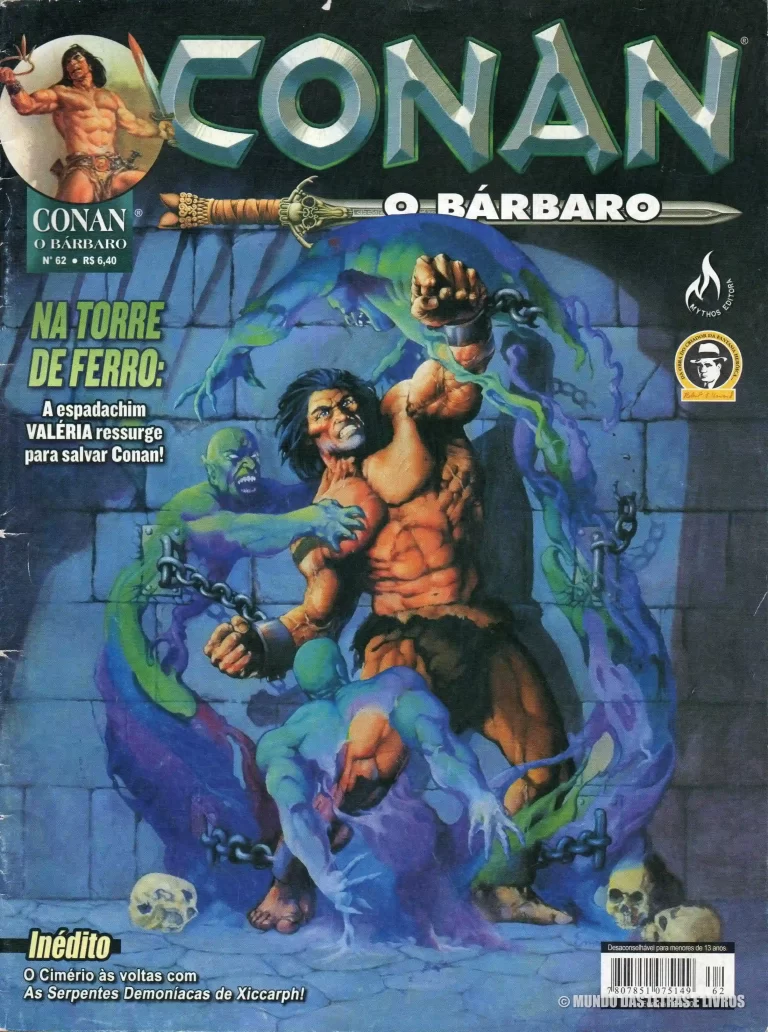 Conan, O Bárbaro Edição n°62 Mythos editora (1)