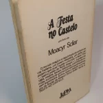 Livro A Festa no Castelo Moacyr Scliar LPM 1982 Contracapa