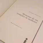 Livro Memórias de um vendedor de mulheres Giorgio Faletti pg1