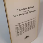Livro O analista de Bagé Luís Fernendo Veríssimo Edição 13 LPM Contracapa
