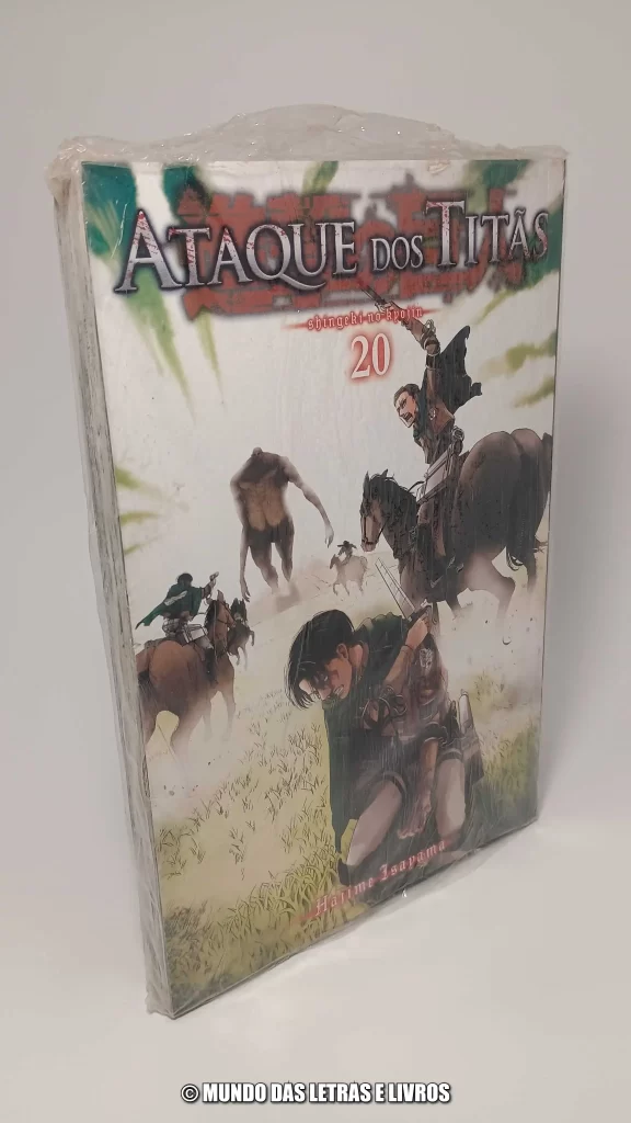 Mangá Ataque dos Titãs Hajime Isayama Volume 20 – Capa