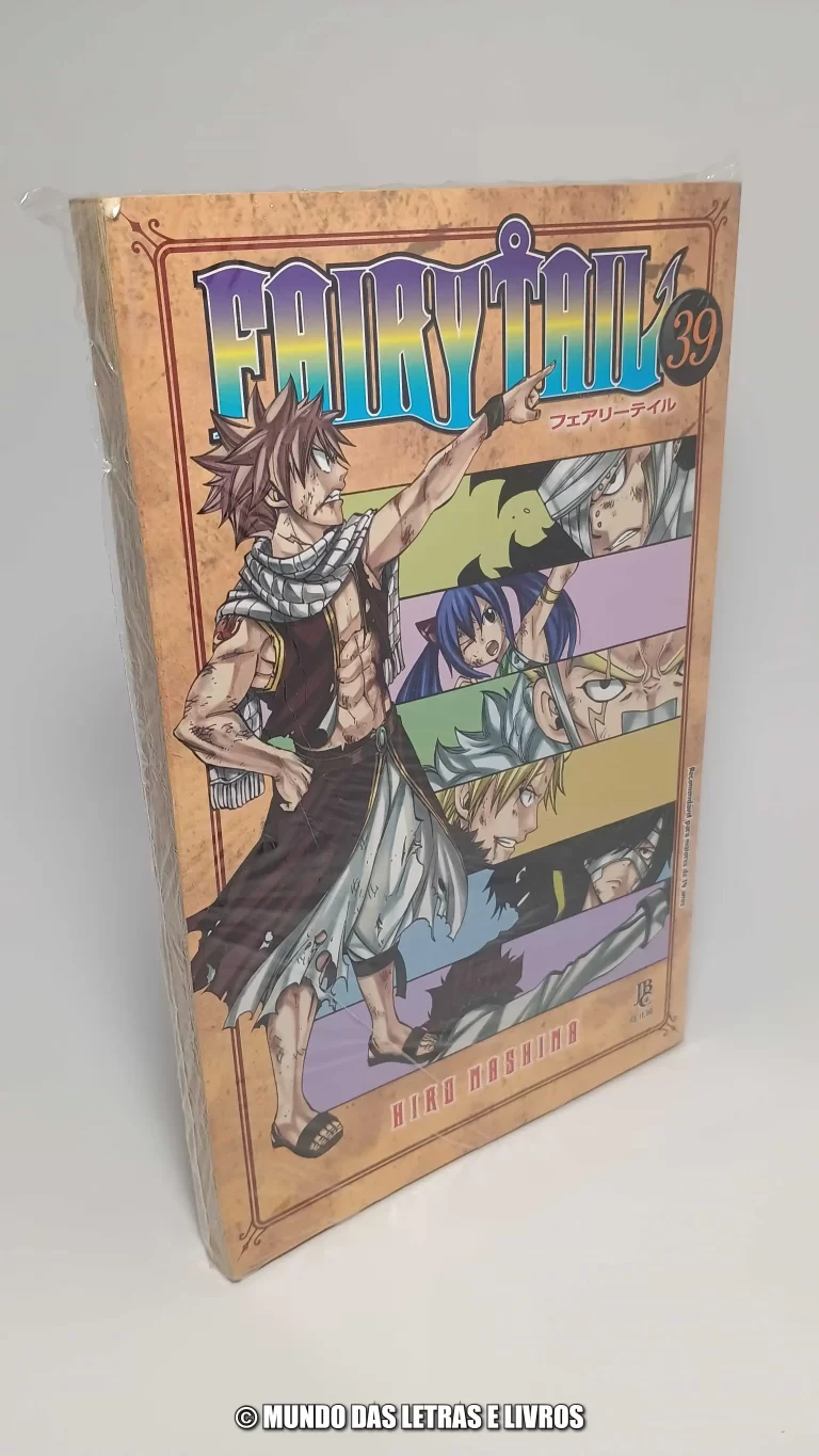 Mangá Fairy Tail Hiro Mashima Volume 39 – Capa_marcadagua