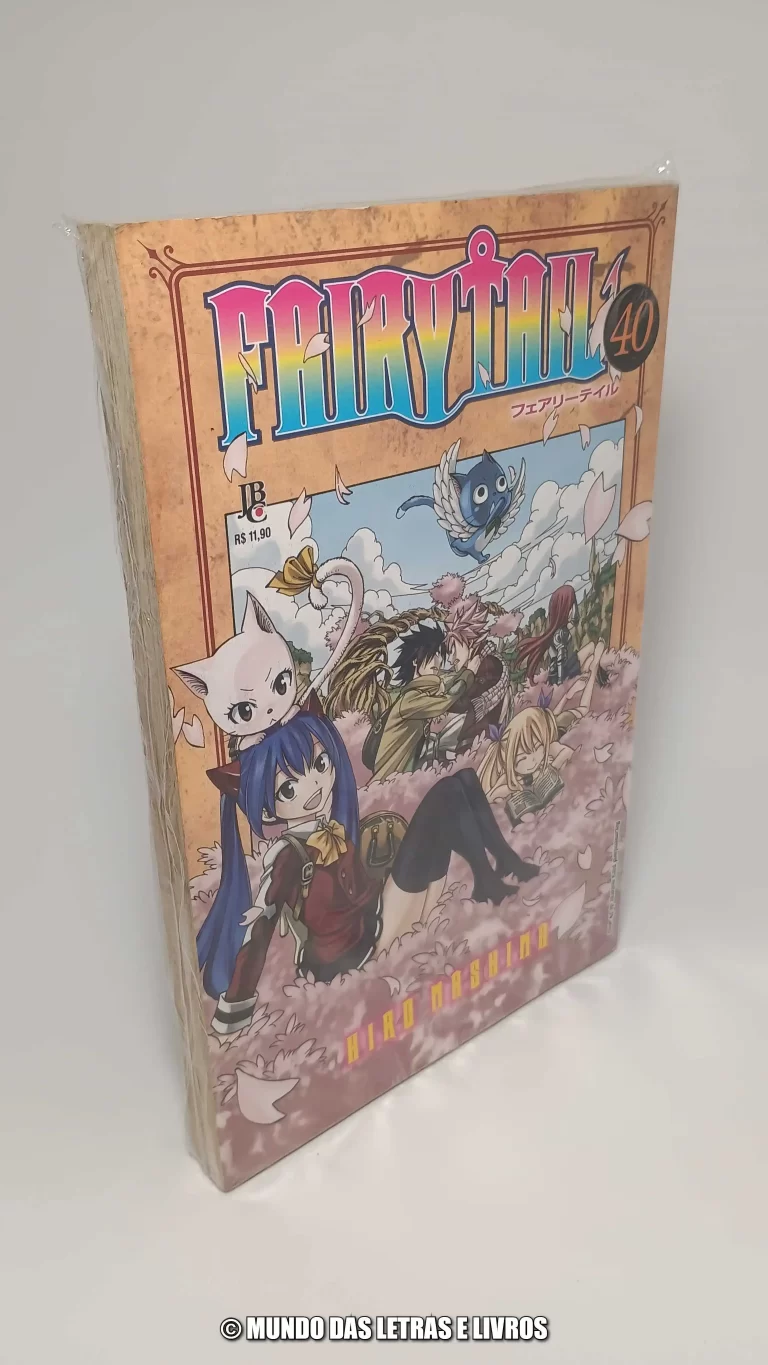 Mangá Fairy Tail Hiro Mashima Volume 40 – Capa_marcadagua