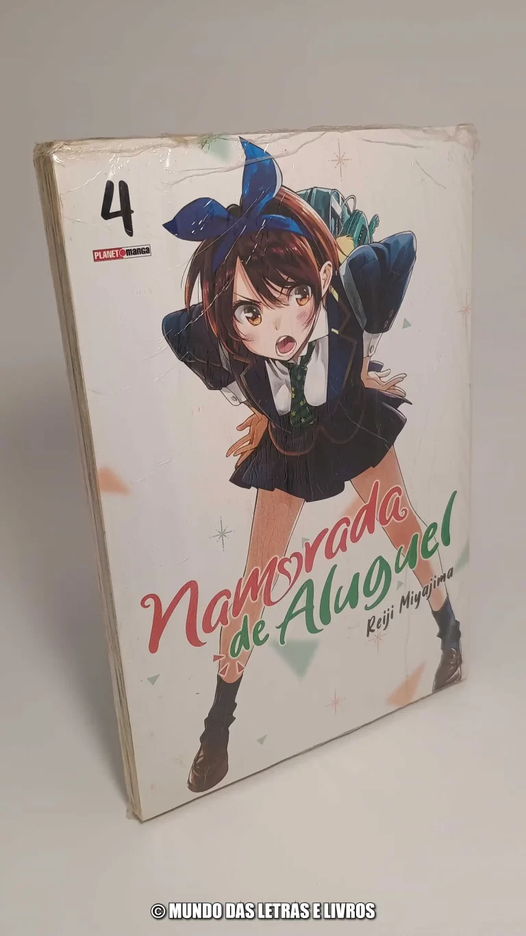 Mangá Namorada de Aluguel Reiji Miyajima Volume 4 – Capa