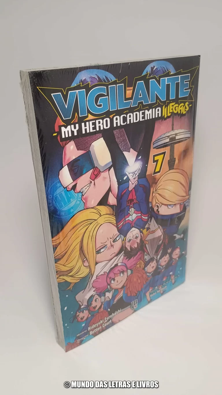 Mangá Vigilante My Hero Academia Illegals Hideyuki Furuhashi Volume 7 – Capa