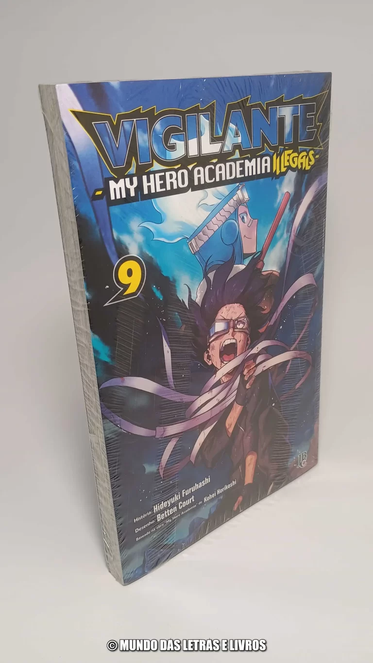Mangá Vigilante My Hero Academia Illegals Hideyuki Furuhashi Volume 9 – Capa