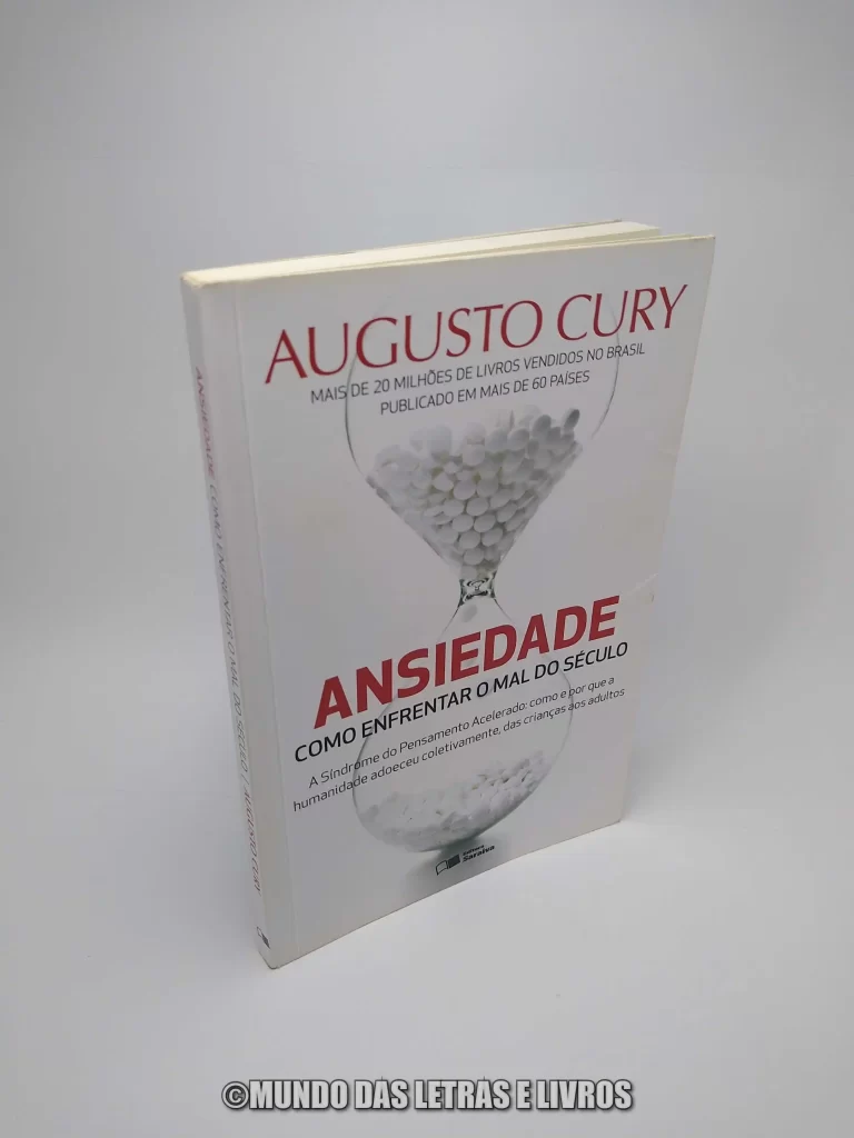 Ansiedade – Augusto Cury – Editora Saraiva (Usado) Capa