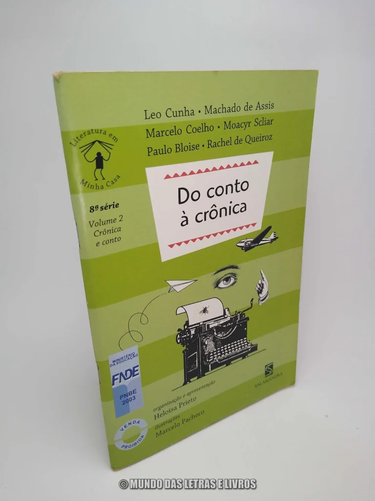 Do conto à crônica – Machado de assis – Editora Salamandra (Capa)