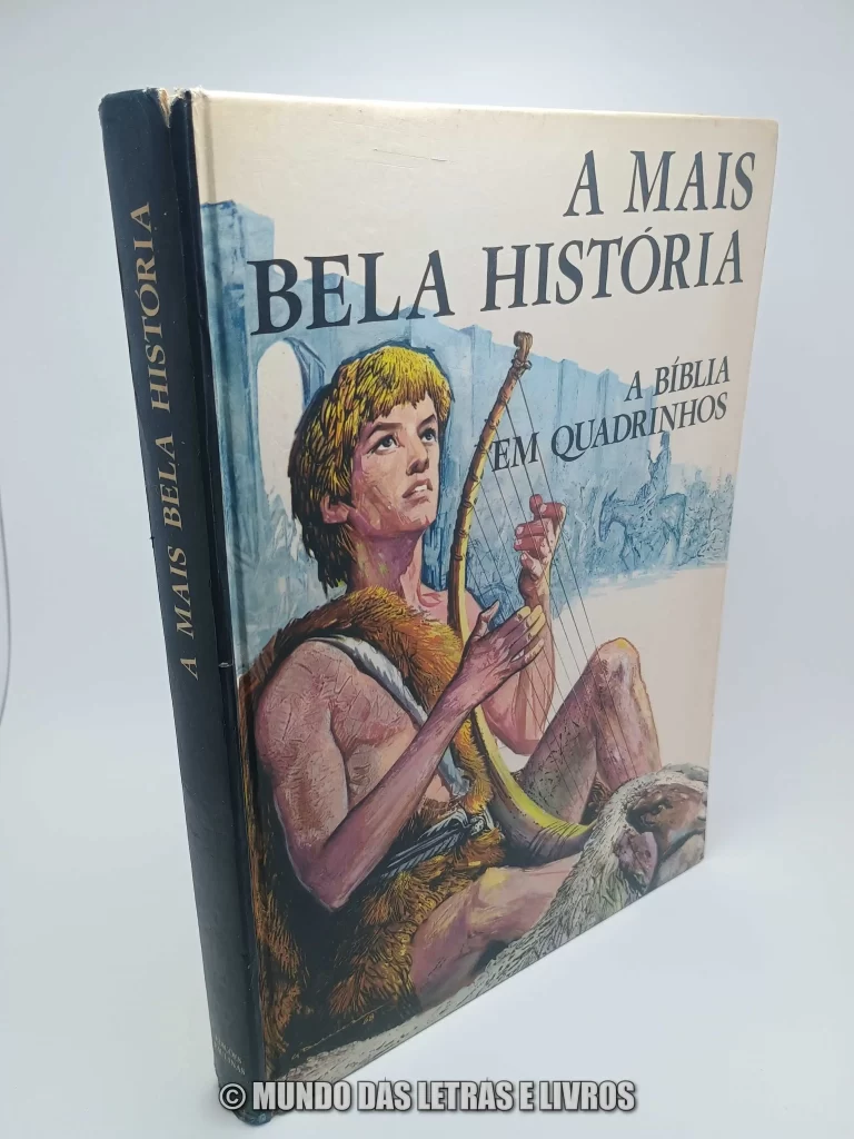 Livro A mais Bela história A bíblia em Quadrinhos – coleção Diamante – Capa