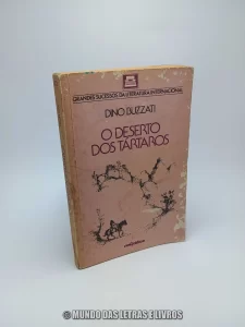 Livro O Deserto dos tártaros – Dino Buzzati – Editora rioGráfica – Capa