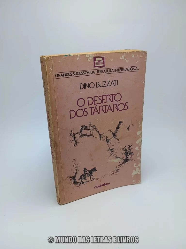 Livro O Deserto dos tártaros – Dino Buzzati – Editora rioGráfica – Capa