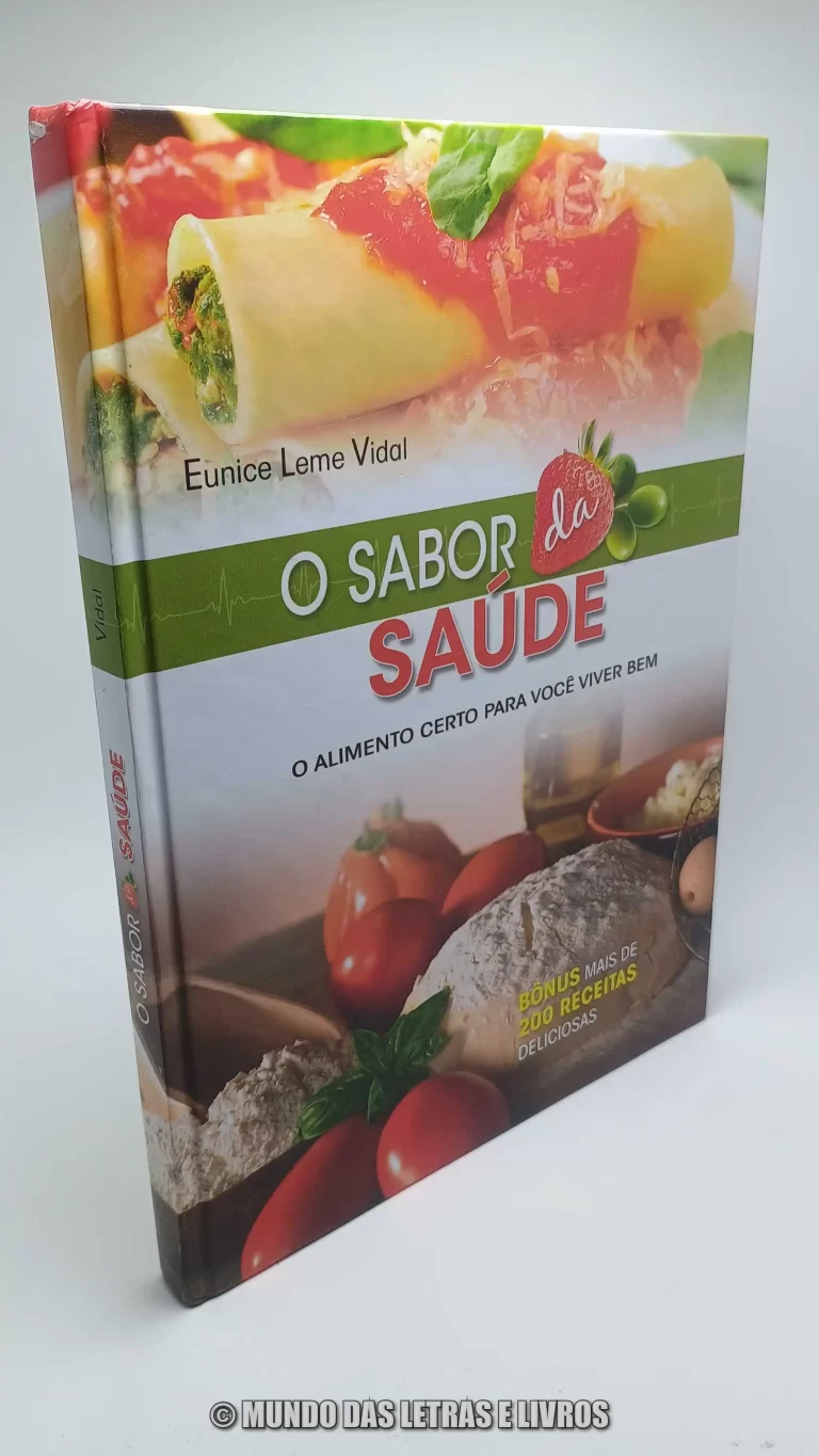 Livro O Sabor da saúde – Eunice Leme Vidal – Capa