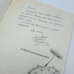 Livro O óbvio que ignoramos - Jacob Pétry - Autografo