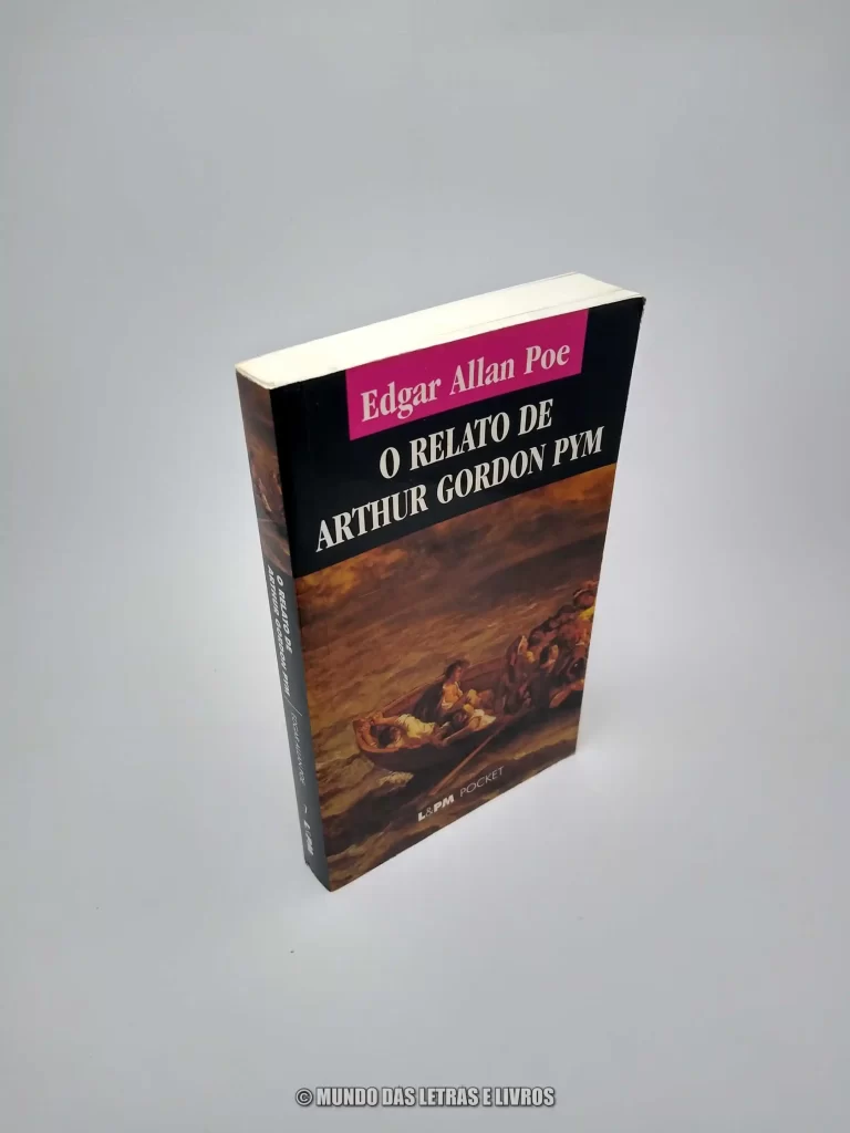 O Relato de Arthur Gordon Pym – Edgar Allan Poe – Editora LEPM Capa
