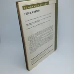 Livro os grandes lideres Fidel nova cultural (contracapa)