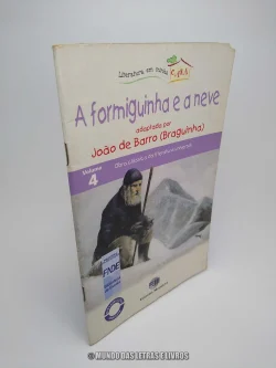A formiguinha e a neve - João de Barro -Editora Moderna (Capa)