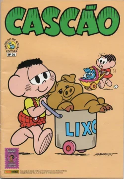 Cascão edição n.° 36 panini comics coleção histórica mauricio de sousa