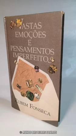 Livro Vastas Emoções e Pensamentos Imperfeitos - Rubem Fonseca - Capa
