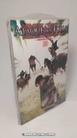 Mangá Ataque dos Titãs Hajime Isayama Volume 20 - Capa