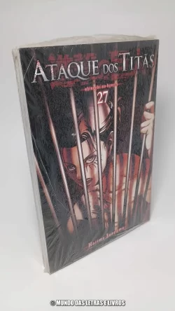 Mangá Ataque dos Titãs Hajime Isayama Volume 27 - Capa