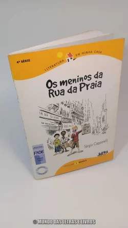 Os meninos da rua da praia Sérgio Capparelli volume 3 LPM Capa